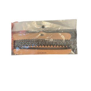 Pack of 3 Black Chokers Adjustable Lobster Claw Lace NEW